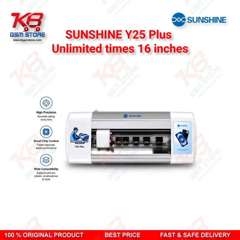 SUNSHINE Y25 Plus Hydrogel Film Cutting Machine - Unlimited Times 16 Inch Smart Cutter