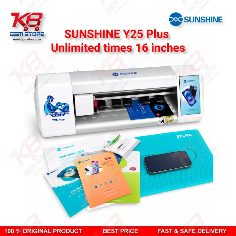SUNSHINE Y25 Plus Hydrogel Film Cutting Machine - Unlimited Times 16 Inch Smart Cutter