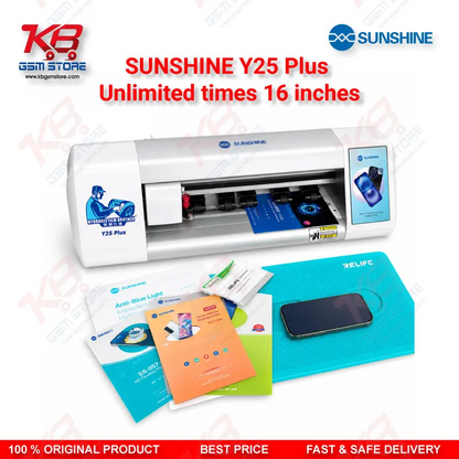 SUNSHINE Y25 Plus Hydrogel Film Cutting Machine - Unlimited Times 16 Inch Smart Cutter