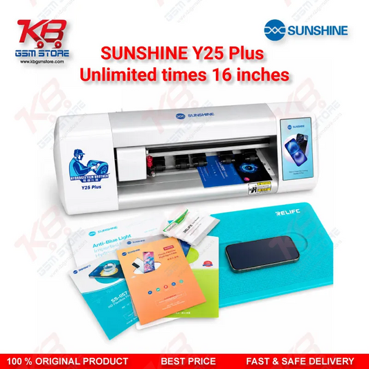 SUNSHINE Y25 Plus Hydrogel Film Cutting Machine - Unlimited Times 16 Inch Smart Cutter