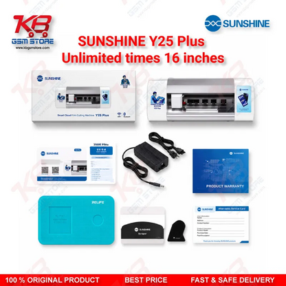 SUNSHINE Y25 Plus Hydrogel Film Cutting Machine - Unlimited Times 16 Inch Smart Cutter