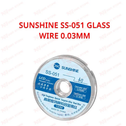 SUNSHINE SS-051 GLASS WIRE 0.03MM