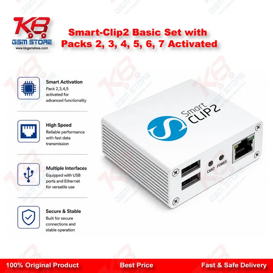 Smart-Clip2 Basic Set with Packs 2, 3, 4, 5, 6, 7 Activated