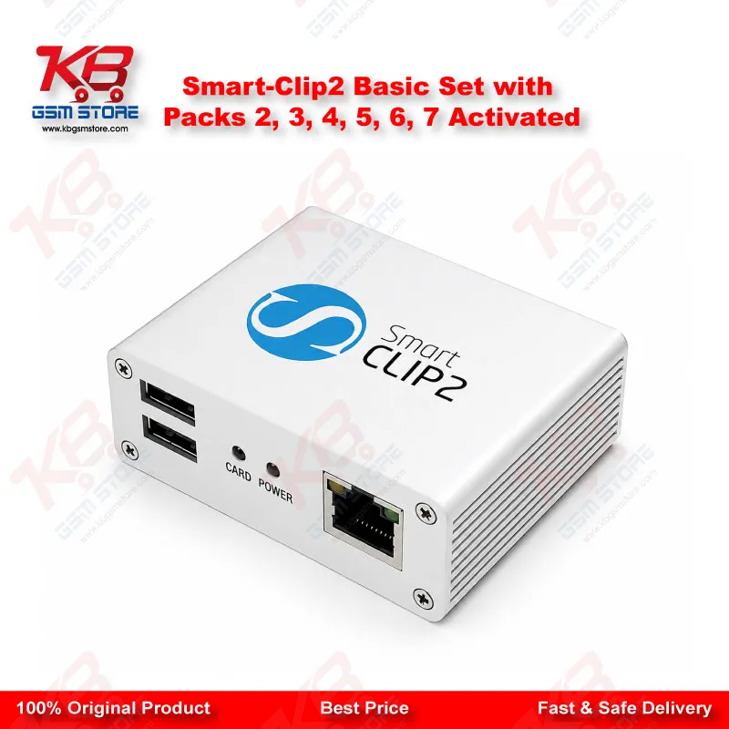 Smart-Clip2 Basic Set with Packs 2, 3, 4, 5, 6, 7 Activated