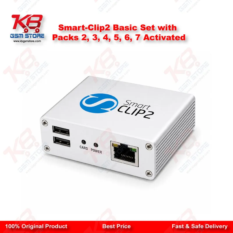 Smart-Clip2 Basic Set with Packs 2, 3, 4, 5, 6, 7 Activated