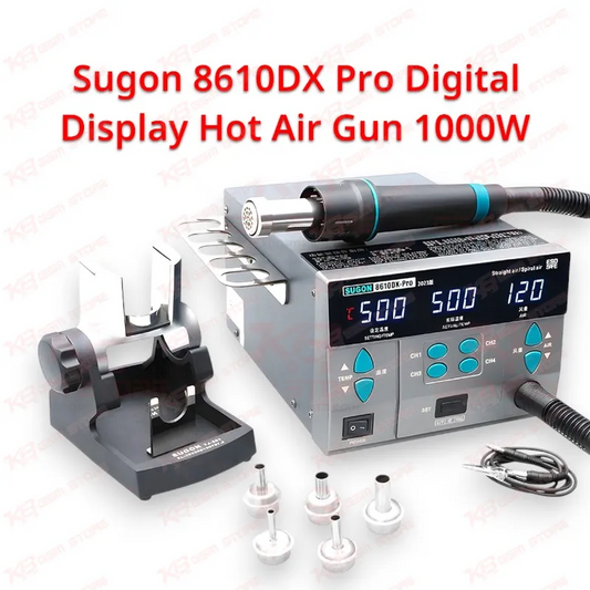 Sugon 8610DX Pro Digital Display Hot Air Gun 1000W
