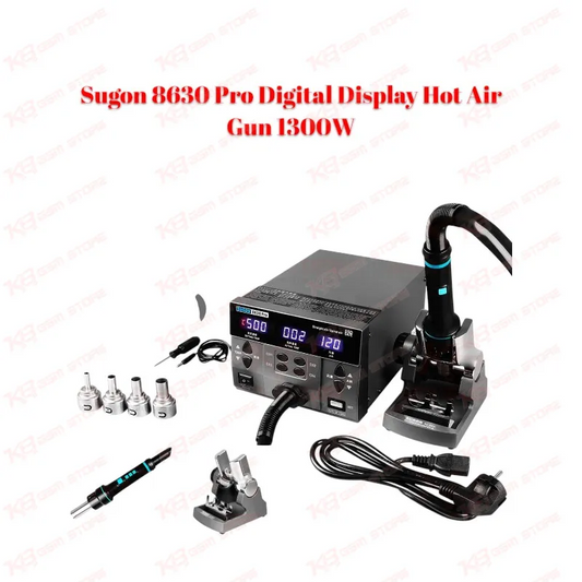 Sugon 8630 Pro Digital Display Hot Air Gun 1300W