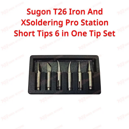 Sugon T26 Iron And XSoldering Pro Station Short Tips 6 in One Tip Set