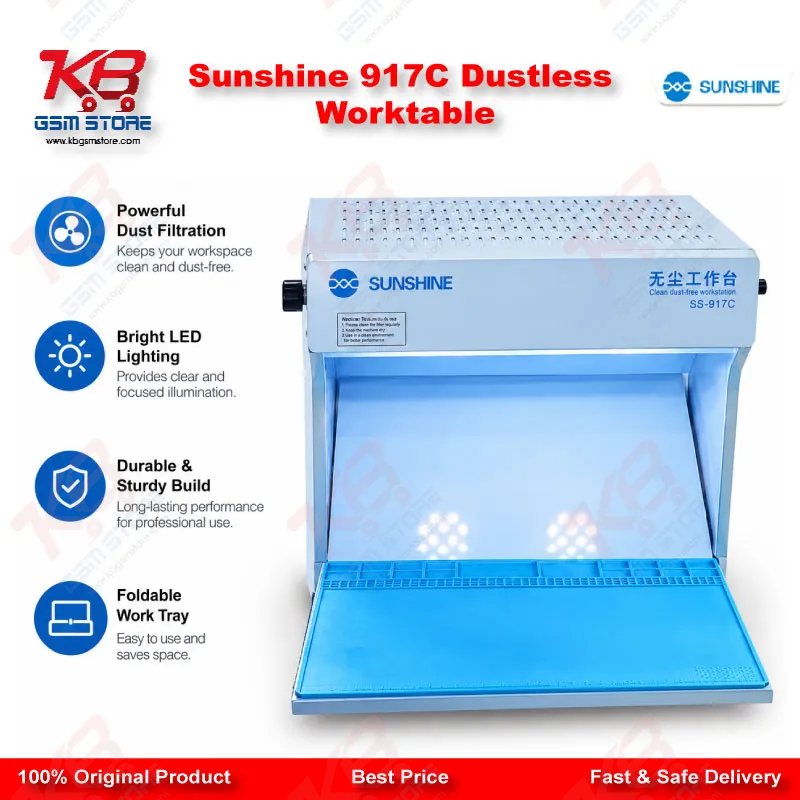 Sunshine 917C Dustless Worktable for Mobile Repair