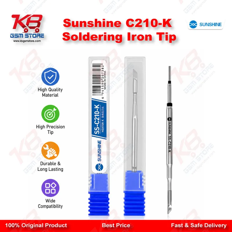 Sunshine C210-K Soldering Iron Tip