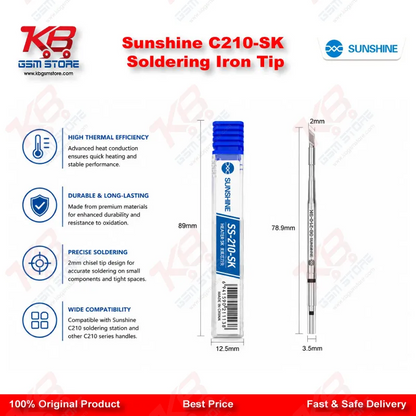 Sunshine C210-SK Soldering Iron Tip