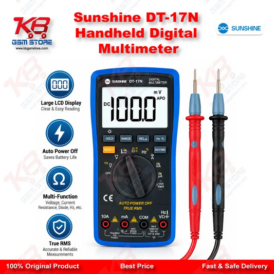 Sunshine DT-17N Handheld Digital Multimeter