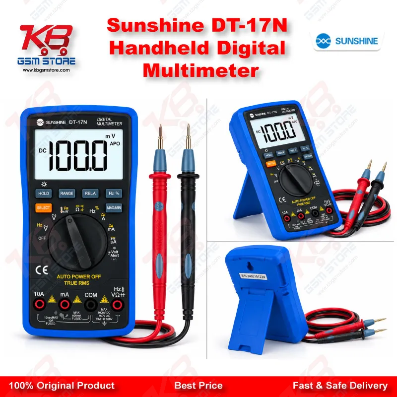 Sunshine DT-17N Handheld Digital Multimeter