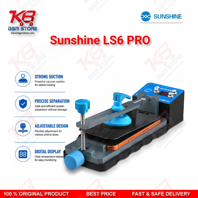 SUNSHINE LS6 Pro Heated Screen Separator Machine – Hot & Cold Screen Removal Tool