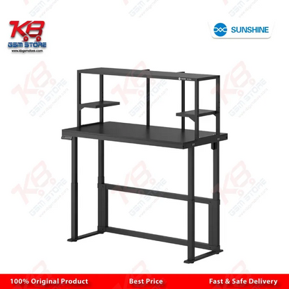 Sunshine M1 Pro Smart Height-Adjustable Mobile Repair Table | 72cm–117cm | Electric Sit-Stand Workbench for Professional Technicians