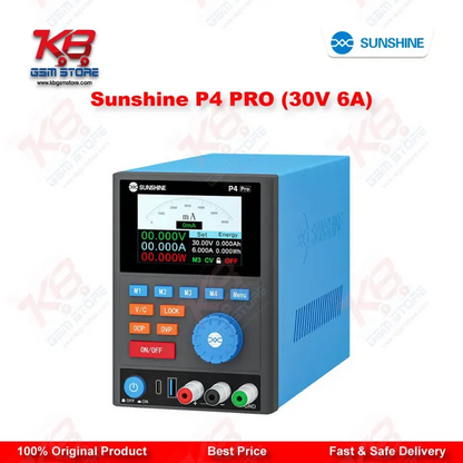 Sunshine P4 PRO 30V 6A Smart DC Regulated Power Supply for Mobile Repair