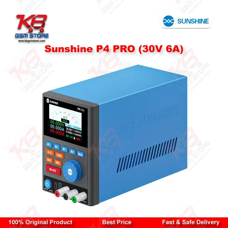 Sunshine P4 PRO 30V 6A Smart DC Regulated Power Supply for Mobile Repair
