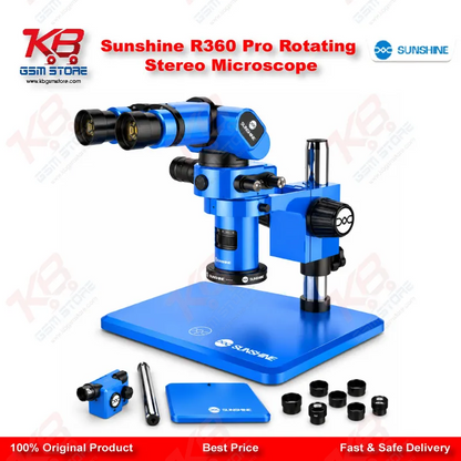 Sunshine R360 Pro Rotating Stereo Microscope
