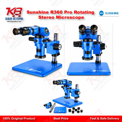 Sunshine R360 Pro Rotating Stereo Microscope
