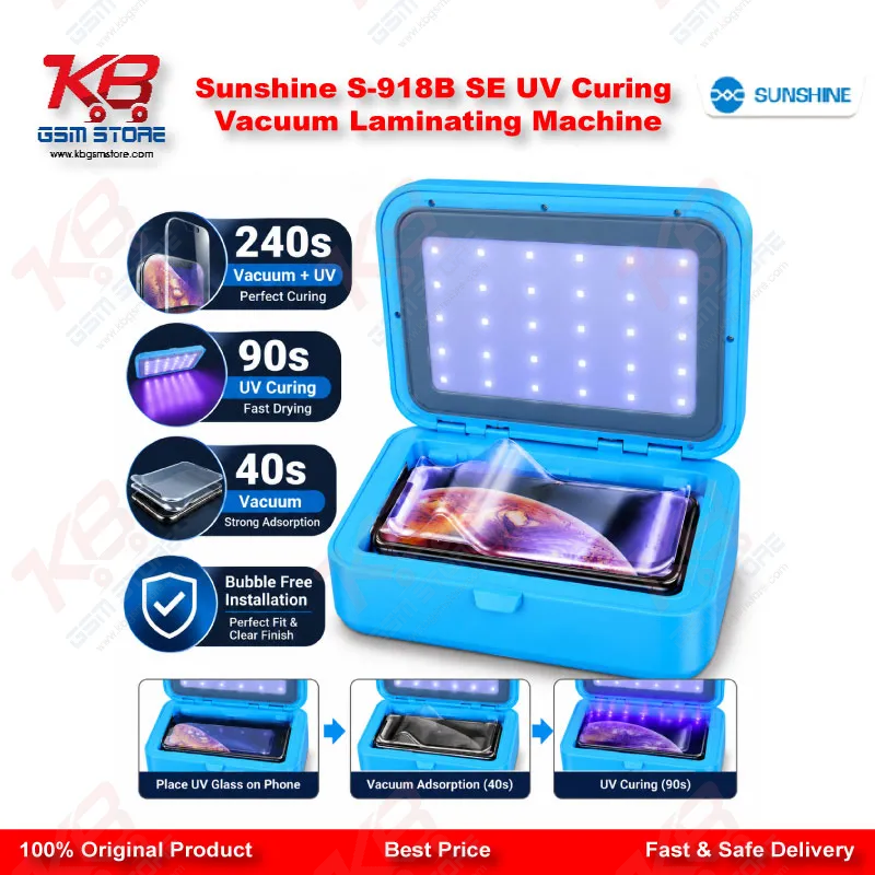 Sunshine S-918B SE UV Curing Vacuum Laminating Machine