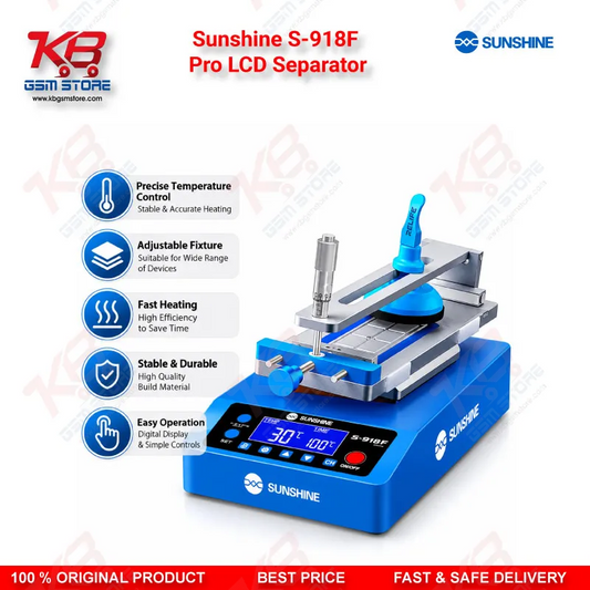 Sunshine S-918F Pro LCD Separator 360° Edge Screen Machine