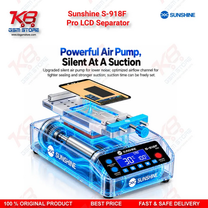 Sunshine S-918F Pro LCD Separator 360° Edge Screen Machine