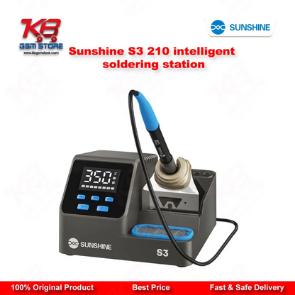 SUNSHINE S3 210 Intelligent Soldering Station – 60W Fast Heating Repair Tool
