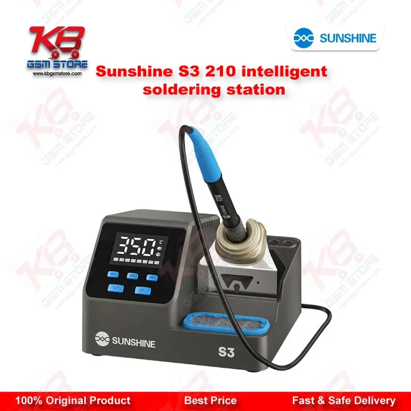 SUNSHINE S3 210 Intelligent Soldering Station – 60W Fast Heating Repair Tool