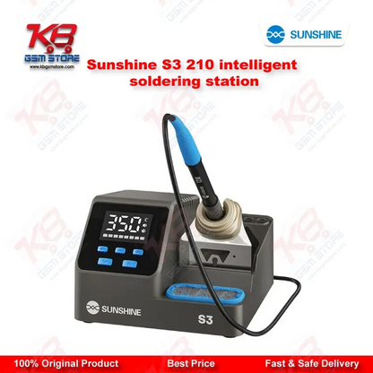 SUNSHINE S3 210 Intelligent Soldering Station – 60W Fast Heating Repair Tool