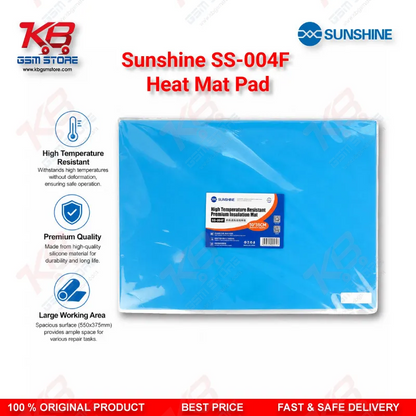 Sunshine SS-004F High Temperature Heat Insulation Silicone Mat for Mobile Repair