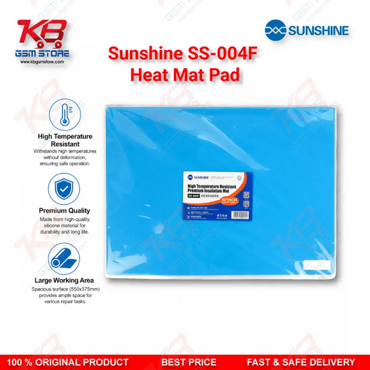 Sunshine SS-004F High Temperature Heat Insulation Silicone Mat for Mobile Repair