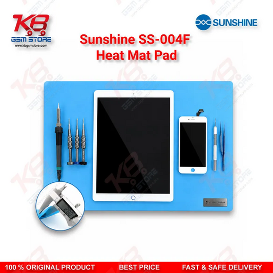 Sunshine SS-004F High Temperature Heat Insulation Silicone Mat for Mobile Repair