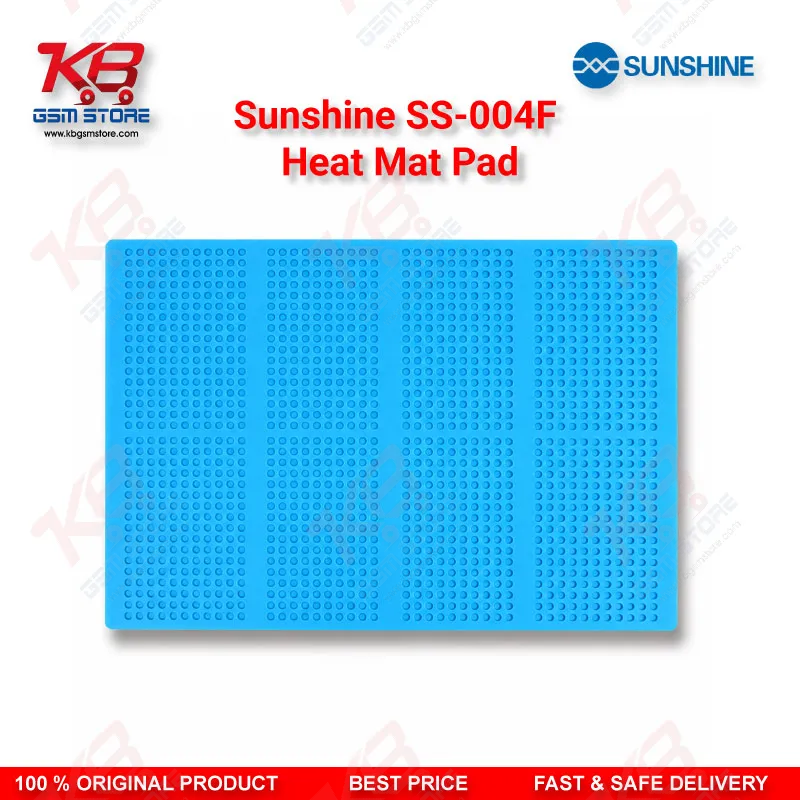 Sunshine SS-004F High Temperature Heat Insulation Silicone Mat for Mobile Repair
