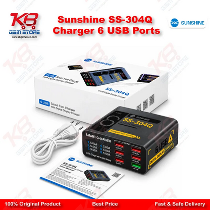 Sunshine SS-304Q Charger 6 USB Ports