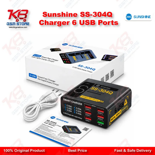 Sunshine SS-304Q Charger 6 USB Ports