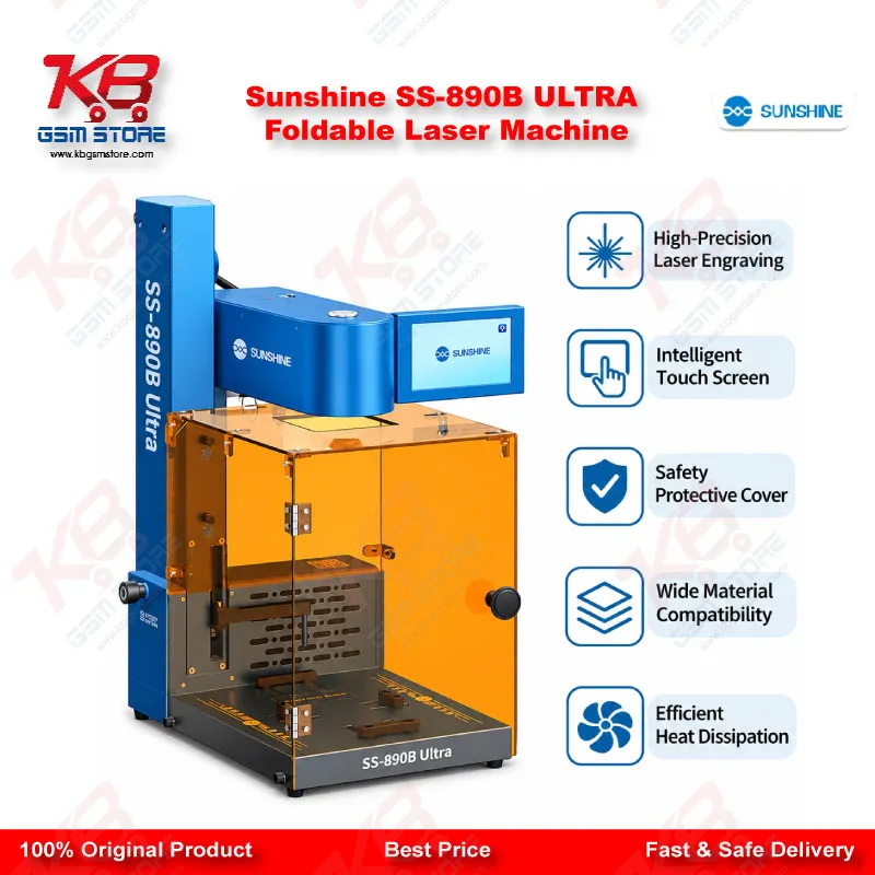 Sunshine SS-890B ULTRA Foldable Laser Machine for Back Glass