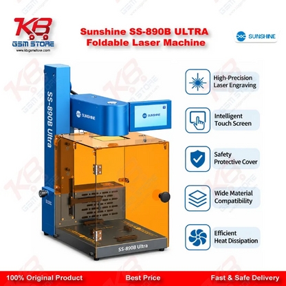 Sunshine SS-890B ULTRA Foldable Laser Machine for Back Glass