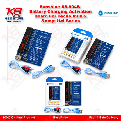 Sunshine SS-904B Battery Charging Activation Board For Tecno,Infinix & Itel Series