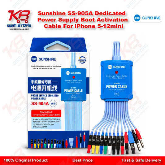 Sunshine SS-905A Dedicated Power Supply Boot Activation Cable For iPhone 5-12mini