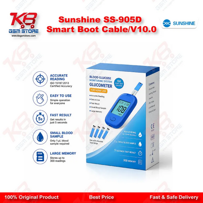 Sunshine SS-905D Smart Boot Cable V10.0 – Battery-Free Boot Power Cable for iPhone 6S–16 Series & Android