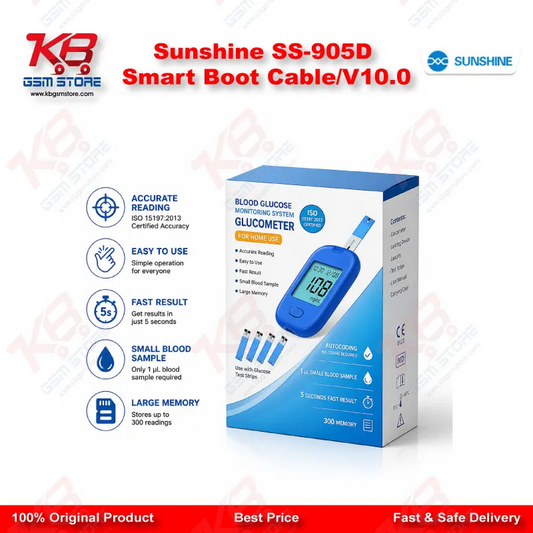 Sunshine SS-905D Smart Boot Cable V10.0 – Battery-Free Boot Power Cable for iPhone 6S–16 Series & Android