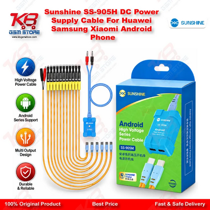 Sunshine SS-905H DC Power Supply Cable For Huawei Samsung Xiaomi Android Phone