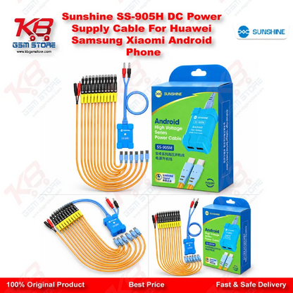 Sunshine SS-905H DC Power Supply Cable For Huawei Samsung Xiaomi Android Phone