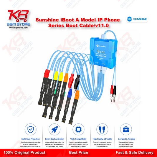 Sunshine iBoot A V11.0 Boot Power Cable – iPhone Battery Boot & Current Test Line