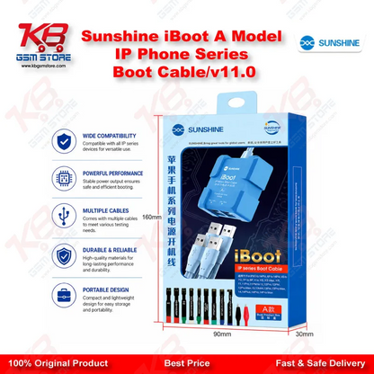 Sunshine iBoot A Model iPhone Boot Cable V11.0 – Battery-Free Power Boot Test Cable