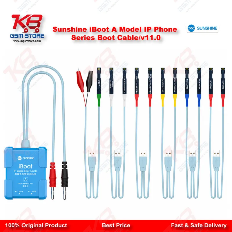 Sunshine iBoot A V11.0 Boot Power Cable – iPhone Battery Boot & Current Test Line