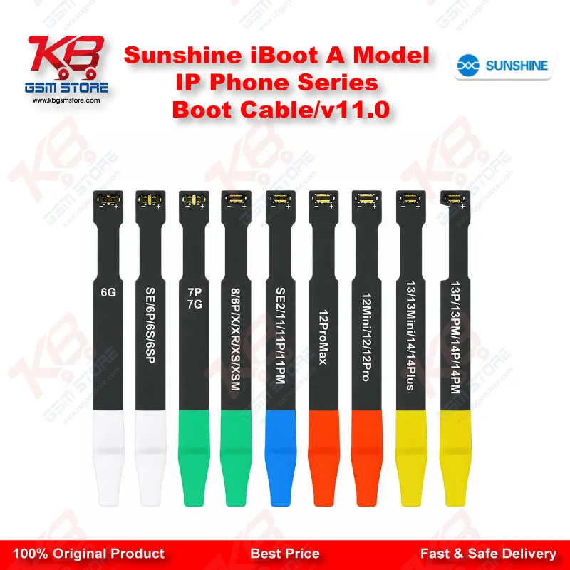 Sunshine iBoot A Model iPhone Boot Cable V11.0 – Battery-Free Power Boot Test Cable