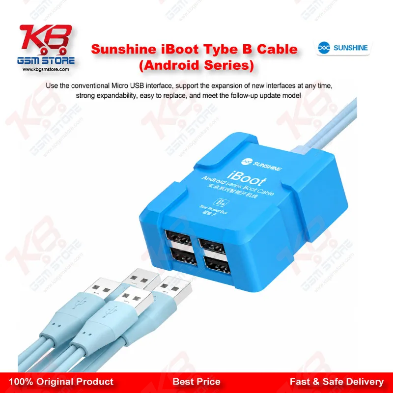 Sunshine iBoot B Android Series Boot Power Cable – Dead Phone Repair Tool