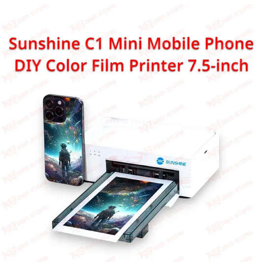 Sunshine C1 Mini Mobile Phone DIY Color Film Printer 7.5-inch