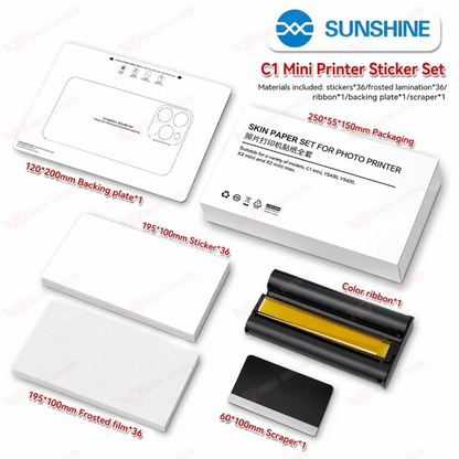 Sunshine C1 Mini Only Sticker Set